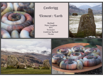 Castlerigg Rolags - 100g