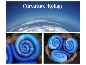 Curvature rolags - 100g