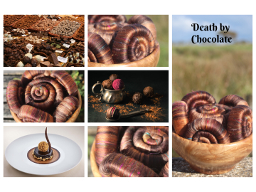 Death by Chocolate rolags - 100g