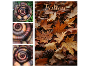 Fallen rolags - 100g