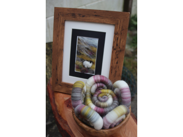 Wild and Woolly rolags - 100g