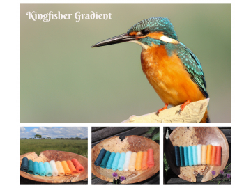 Kingfisher Gradient Batt Set - 150g