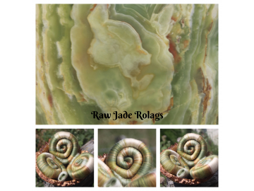 Raw Jade Rolags - 100g