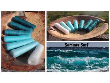 Summer Surf Gradient Batt Set