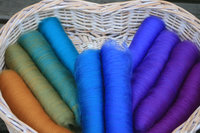 Royal Peacock Feathers XL Gradient Batt Set - 150g