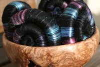 Aurora Borealis Rolags / Punis - Take 2 - 100g