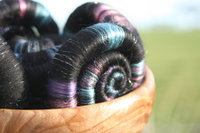 Aurora Borealis Rolags / Punis - Take 2 - 100g