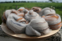 Skiddaw Slate - Handpulled Rovings - 100g