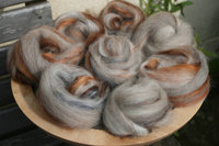 Skiddaw Slate - Handpulled Rovings - 100g