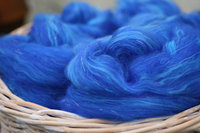 PHAT FIBER August 2016 - Indian Summer Hand pulled roving - 100g