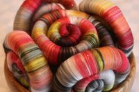 Burning Embers Rolags / Punis - 100g