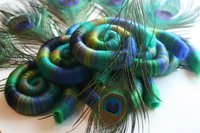 A Peacock's Tale Rolags - 100g