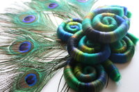 A Peacock's Tale Rolags - 100g