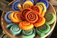 Venice Sunset Gradient rolag set- 110g