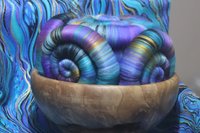 Swirls and Eddies rolags - 100g