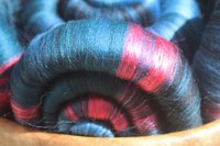 Black Shuck rolags - 100g