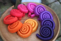 Draco Vulcanis - 110g gradient rolag set