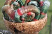 Christmas Wreath Rolags / Punis - 100g