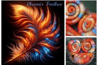 Phoenix Feather rolags - 100g