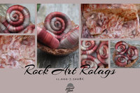 Rock Art rolags - 100g