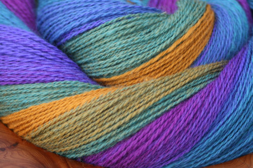 Royal Peacock Feathers XL Gradient Batt Set - 150g