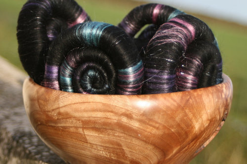 Aurora Borealis Rolags / Punis - Take 2 - 100g