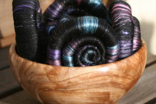 Aurora Borealis Rolags / Punis - Take 2 - 100g