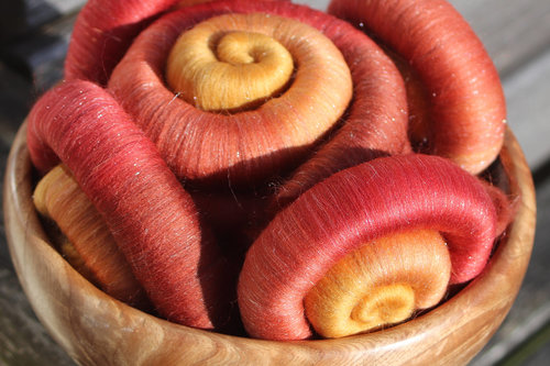 Whiskey Galore Rolags/ Punis - 100g