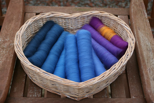 Deep Orchid XL Gradient Batt Set - 150g