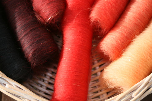 Burning Embers Gradient Batt Set - 100g