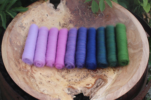 Monet's Lily Pond XL Gradient Batt Set - 150g