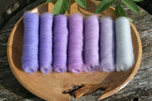 Bluebell Dawn Gradient Batt Set - 100g