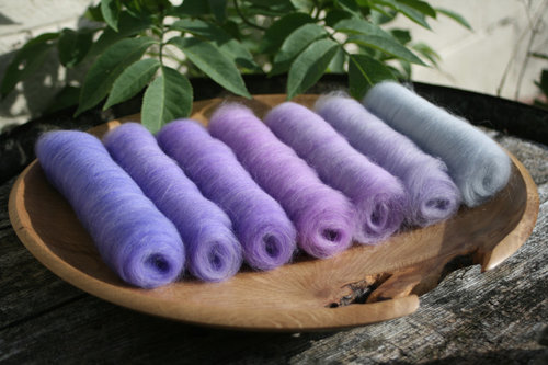 Bluebell Dawn Gradient Batt Set - 100g