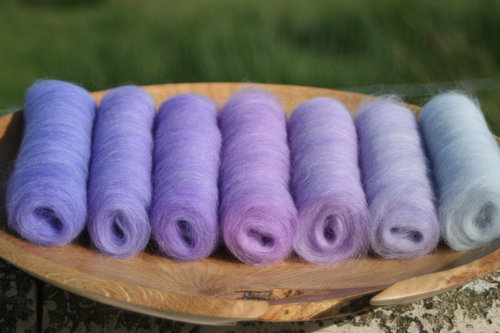 Bluebell Dawn Gradient Batt Set - 100g