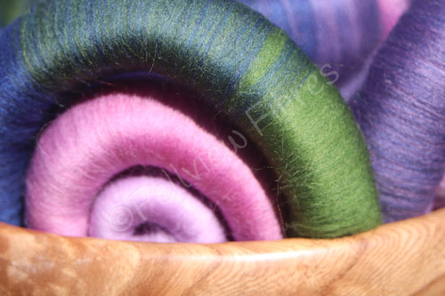 Monet's Lily Pond Gradient Rolags - 100g