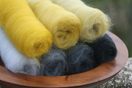 Grey Wagtail Gradient batt set