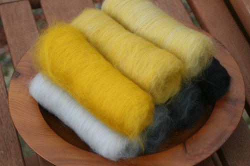 Grey Wagtail Gradient batt set