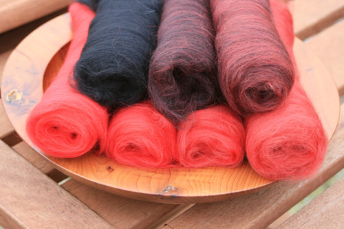 Poppy Gradient Batt Set