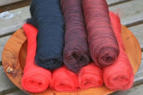 Poppy Gradient Batt Set