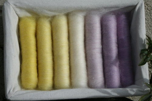 Silken Bouquet Gradient Batt Set - 100g