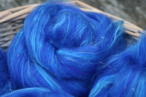 PHAT FIBER August 2016 - Indian Summer Hand pulled roving - 100g