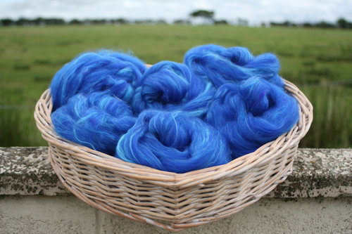 PHAT FIBER August 2016 - Indian Summer Hand pulled roving - 100g