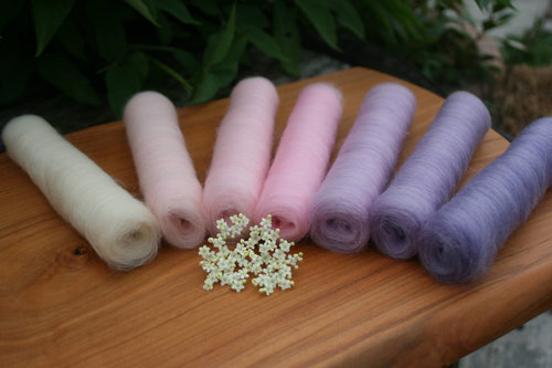 Banana Blooms Gradient Batt Set - 100g