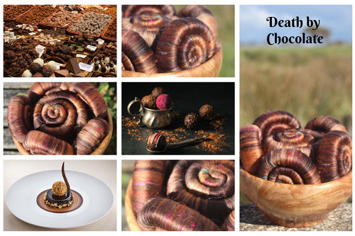 Death by Chocolate rolags - 100g