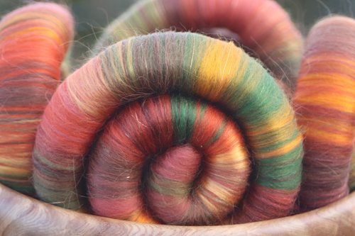 Ballaglass Beauty rolags - 100g