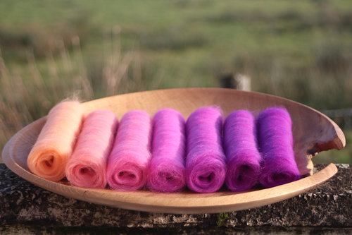 Antelope Canyon Gradient Batt Set - 100g