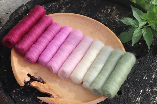 Bonny Brassica's Gradient Batt Set - 150g