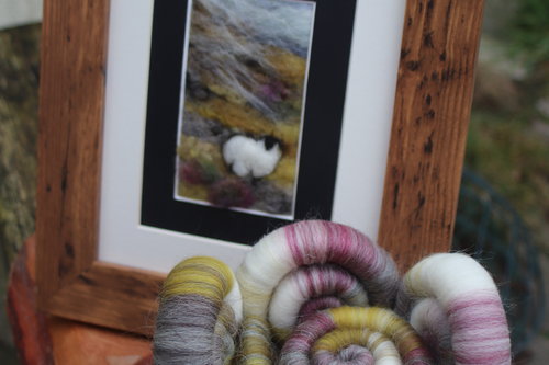 Wild and Woolly rolags - 100g