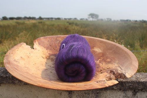 Deepest Purple Batt - 100g