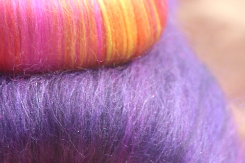 Deepest Purple Batt - 100g